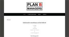 Desktop Screenshot of planbmanagers.com